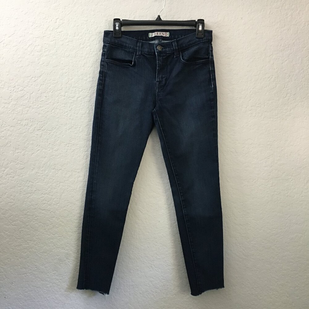 J Brand Majestic Super Skinny Jean Womens 28 Dark Wash Denim Stretch - Picture 3 of 14